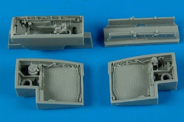 Baies de train d'atterrissage Aires 7200 J35 Draken 1/72 HASEGAWA