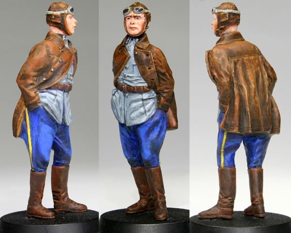 ToRo Model 32F04 Wrzesień 1939 - Pilot z Eskadry Kościuszkowskiej / Polish-Bolshevik War 1920 - Polish Fighter Pilot, 7th Kosciuszko Squadron 1/32 – zdjęcie 3