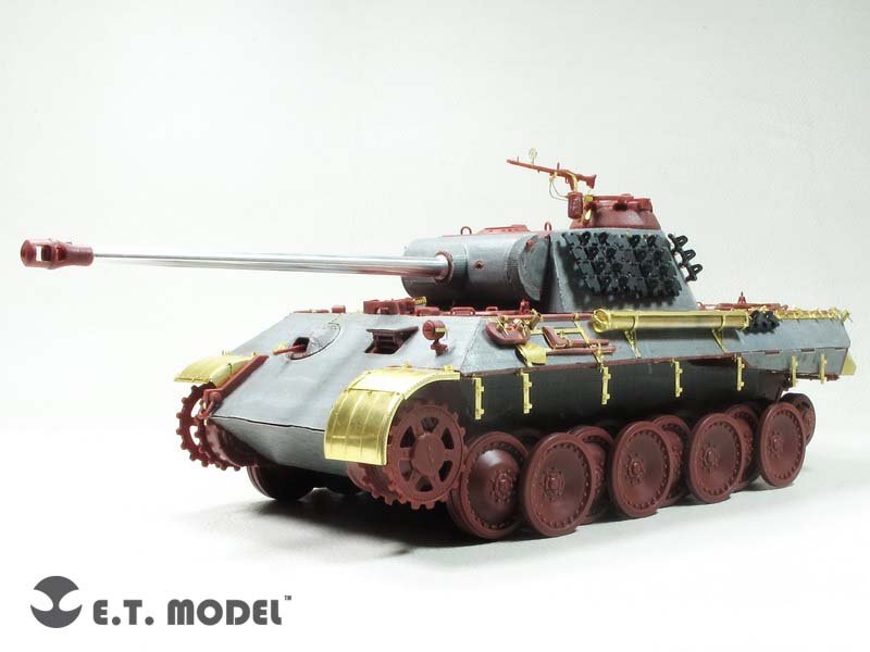 E.T. Model E35-266 WWII German Panther A（Late Production) for Meng TS-035 1/35 – imagen 2