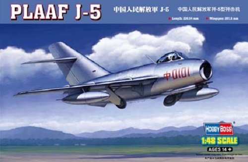 Hobby Boss 80335 Chinese Peoples Liberation Army Force J-5 1/48