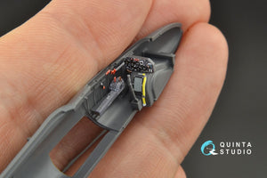 Quinta Studio QD72036 He 162 3D-Printed &amp;amp; coloured Interior on decal paper (Special Hobby) 1/72 – immagine 6