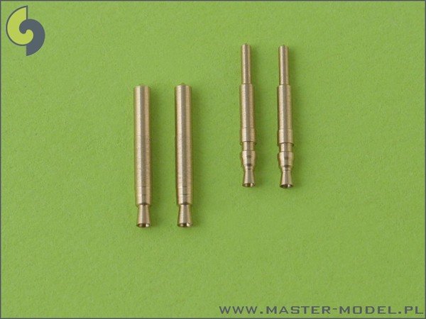 Master AM-48-009 Bf 109 E3 - E9, T armament set (MG 17 tips, MG FF barrels) 1/48