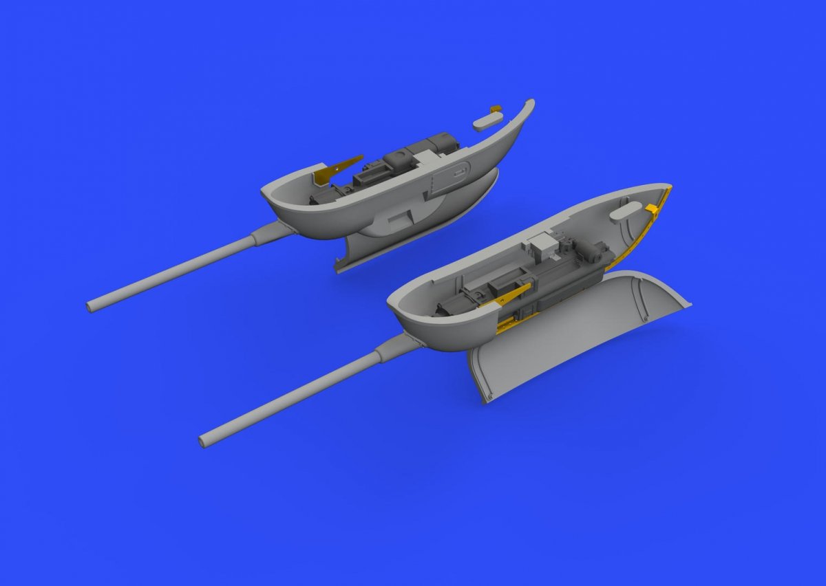 Eduard 648403 Bf 109G gun pods TAMIYA 1/48 – imagen 2
