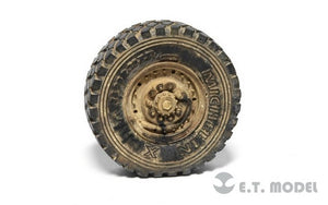 Roues de route lestées ET Model ER35-003 pour modèle américain moderne M1117, compatibles avec TRUMPETER 01541 au 1/35 – image 2