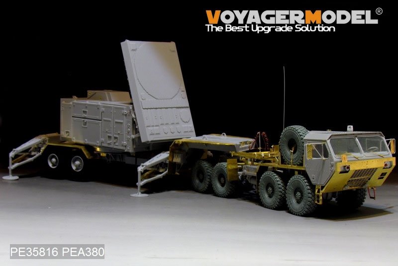 Voyager Model PE35816 Modern U.S.AN/MPQ-53 Radar w/M983 Tractor Basic（For TRUMPETER 01021+01022） 1/35 – Bild 3