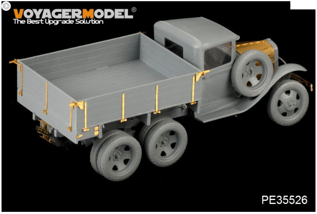 Voyager Model PE35526 WWII Soviet GAZ-AAA Mod.1940 Cargo TRUCK For MINIART 35136 1/35 – immagine 2