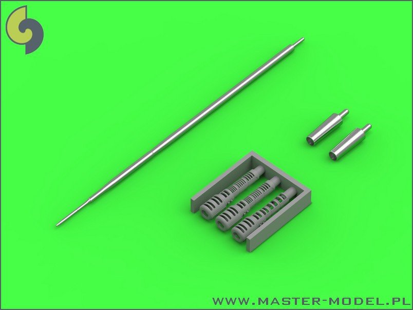 Master AM-48-092 MiG-19S (Farmer C) - gun barrels set, & Pitot Tube 1/48