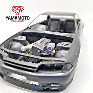 Yamamoto YMPTUN44 Turbo Kit RB26DETT Tamiya 24090 1/24 – immagine 2