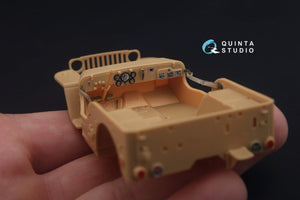 Quinta Studio QD35018 Willys MB 3D-Printed &amp;amp; coloured Interior on decal paper (for all kit) 1/35 – Bild 6