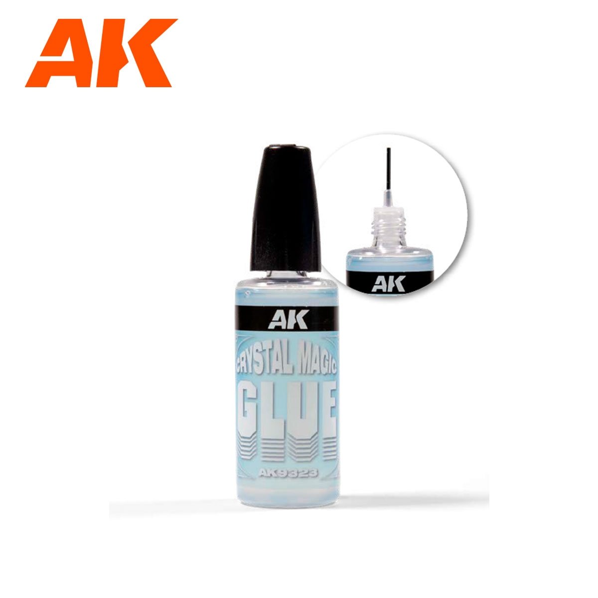 Colle AK Interactive AK9323 CRYSTAL MAGIC pour pièces transparentes 30 ml – image 2