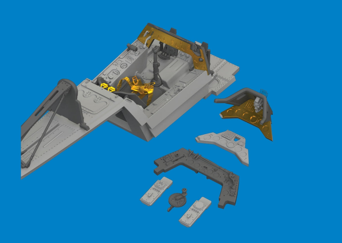 Maquette Eduard 6481103 Fw 190A-3 cockpit (impression Eduard, échelle 1/48) – image 2