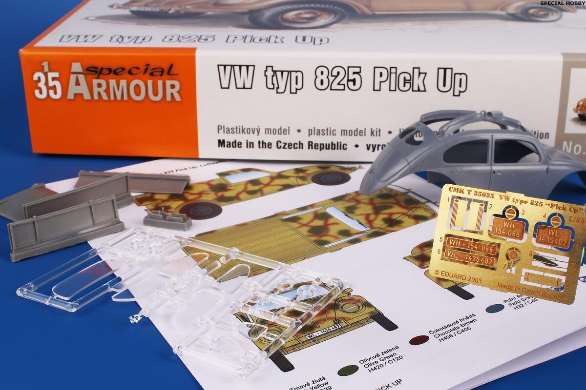 Special Armour 35007 VW type 825 &amp;quot;Pick Up&amp;quot; 1/35 – imagen 8