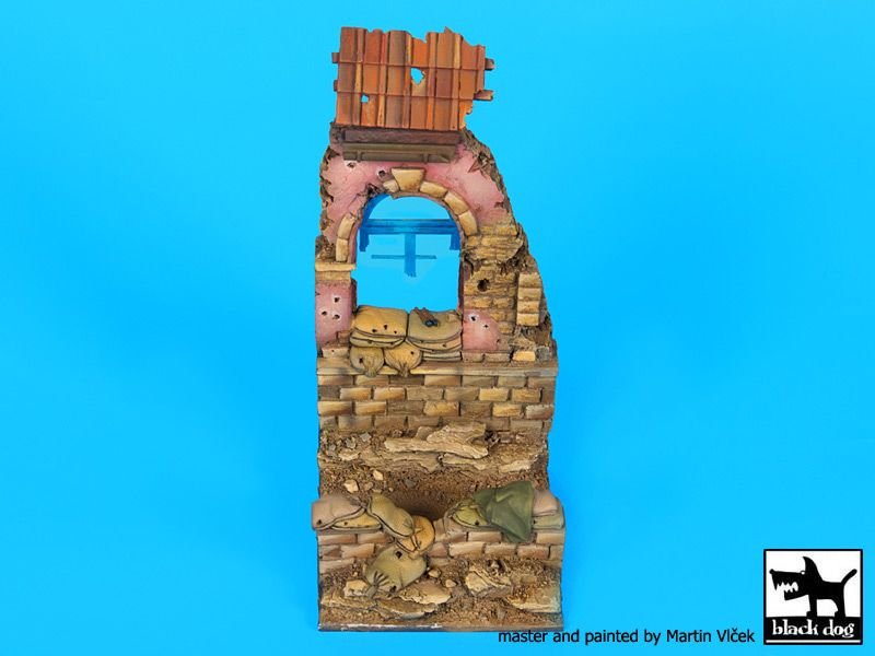 Black Dog D35103 House ruin Italy 1944 base 1/35 – immagine 3