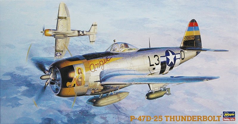 Hasegawa JT40 P-47D-25 Thunderbolt 1/48