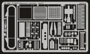 Eduard 35580 M-1025 exterior 1/35 Academy – imagen 2