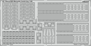 Eduard 481165 B-26G Marauder bomb bay ICM 1/48