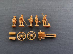 Hat 8345 American War of Independence - British Artillery 1/72
