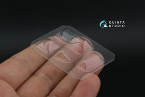 Quinta Studio QC72004 MiG-3 vacuumed clear vacuformed canopy (for Armory kit) 1/72