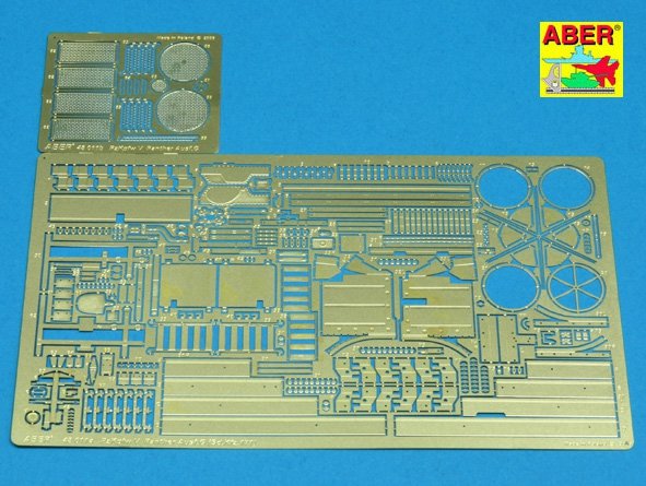 Aber 48011 German medium tank Panther Ausf.G (Sd.Kfz.171) 1/48