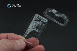 Quinta Studio QC72006 Mi-24/35 all bubble-version vacuformed clear canopy (for Zvezda kit) 1/72 – Bild 5