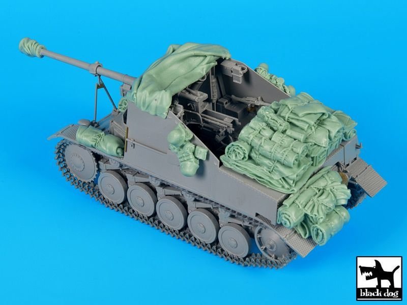 Black Dog T35212 Marder II Sd.Kfz. 131 accessories set 1/35 – immagine 2