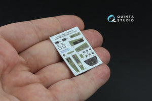 Quinta Studio QDS-72199 Bristol Beaufighter Mk.21 3D-Printed &amp;amp; coloured Interior on decal paper (Hasegawa/MPM) (small version) 1/72 – immagine 4