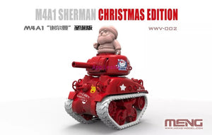 Meng Model WWV-002 M4A1 Sherman Q Editon Assembly Model Christmas Xmas Special Gift – Bild 2