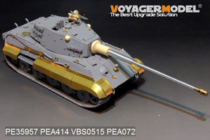 Voyager Model PE35957 WWII German King Tiger (Hensehel Turret) For HOBBYBOSS 84533 1/35 – zdjęcie 5