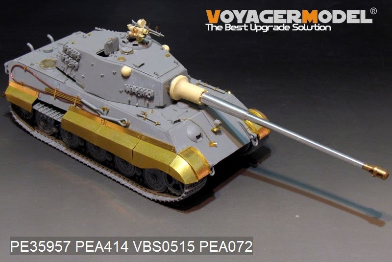 Voyager Model PE35957 WWII German King Tiger (Hensehel Turret) For HOBBYBOSS 84533 1/35 – zdjęcie 5