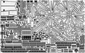 Pontos 35016F1 Ensemble de détails pour LPD de classe USS San Antonio (1/350) – image 13