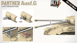 Das Werk DW35041 Panther Ausf.G Late Production SUPER BLITZ 1/35 – imagen 9