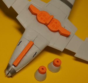 Omask 77245 Me-262 wheel bay plugs (for Revell) 1/72 – immagine 2