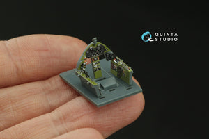 Quinta Studio QD72147 F6F-3 Hellcat 3D-Printed coloured Interior on decal paper (Eduard) 1/72 – imagen 8
