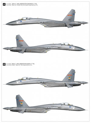 Great Wall Hobby S4818 Su-27 Flanker-B 30th Anniversary Service in China 1/48 – imagen 2
