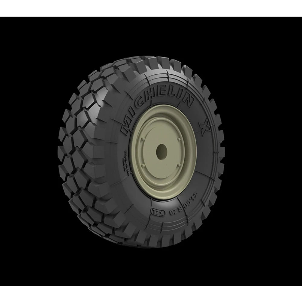 Panzer Art RE35-819 MAN LKW 5t Mil Road Wheels (Michelin XZL) 1/35 – immagine 2