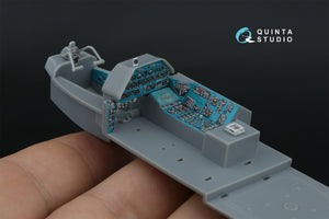 Quinta Studio QD48570 Mi-24A 3D-Printed &amp;amp; coloured Interior on decal paper (Trumpeter) 1/48 – immagine 13