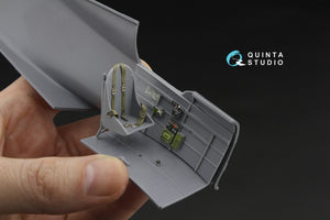 Quinta Studio QD32255 Curtiss H-75 Hawk 3D-Printed &amp;amp; coloured Interior on decal paper (Special Hobby) 1/32 – imagen 5