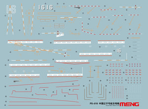 Meng Model PS-010 Aircraft Liaoning 1/700 – zdjęcie 3