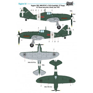 Sword 72110 Reggiane Fighter 6pcs 1/72 – Bild 7