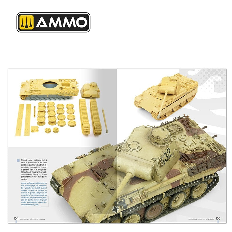 Ammo by Mig 6300 Scale Modeling for Beginners Vol. 1: Assembly (Bilingual English &amp;amp; Spanish) – zdjęcie 12