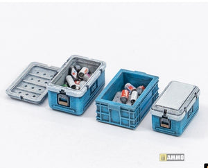 Liang 0414 3D-Print Model Mini Bar &amp;amp; Freezer 1/35 – zdjęcie 4