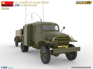 MiniArt 35418 US ARMY K-51 RADIO TRUCK WITH K-52 TRAILER. INTERIOR KIT 1/35 – Bild 5