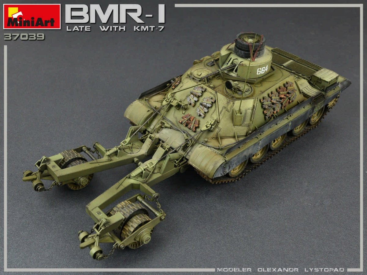 MiniArt 37039 BMR-1 Late Mod. with KMT-7 1/35 – Bild 5