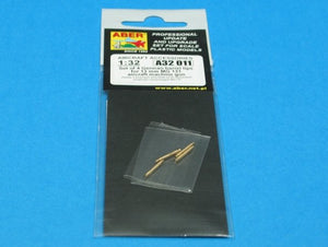 Aber A32011 Set of 4 barrel tips for German 13 mm MG 131 aircraft machine gun 1/32 – immagine 3
