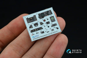 Quinta Studio QDS-48448 F-4G early 3D-Printed &amp;amp; coloured Interior on decal paper (Zoukei Mura SWS) (Small version) 1/48 – immagine 4
