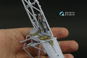 Quinta Studio QD24002 Hawker Typhoon (Car Door) 3D-Printed &amp;amp; coloured Interior on decal paper (Airfix) 1/24 – Bild 5