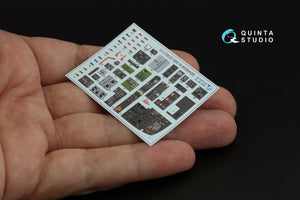 Quinta Studio QD48258 A(B)-26B 3D-Printed &amp;amp; coloured Interior on decal paper (ICM) 1/48 – immagine 5