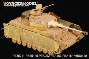 Voyager Model PEA164 WWII German Panzer.IV Ausf.J &amp;quot;Thoma shields&amp;quot; wire mesh schürzen (For All) 1/35 – immagine 3