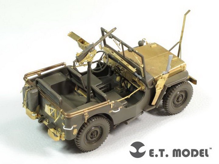 E.T. Model E35-126 WWII U.S. Willys MB Jeep (For TAMIYA 35219) 1/35 – immagine 5