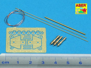 Aber R-25 US antenna and brackets (set of 3 pcs) 1/35 – imagen 2